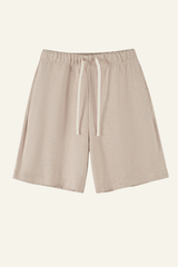 Men's Cotton Heavyweight Drawstring Straight Leg Short