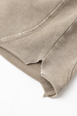 Men's Cotton Streetwear Washed Relaxed Short