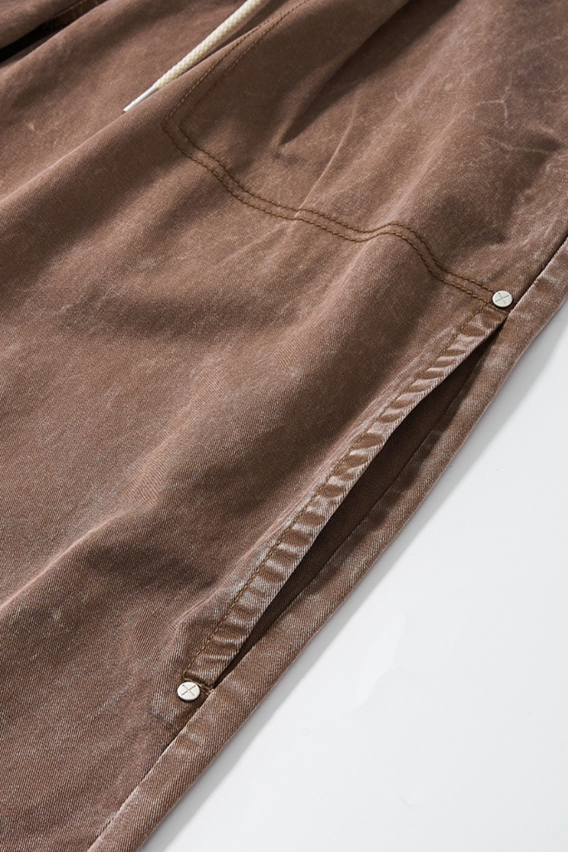 Men's Cooling Washed Breathable Relaxed Fit Cargo Pants