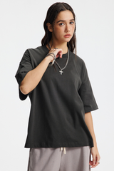 Women's Summer 275g Cotton Boxy Oversized Tee