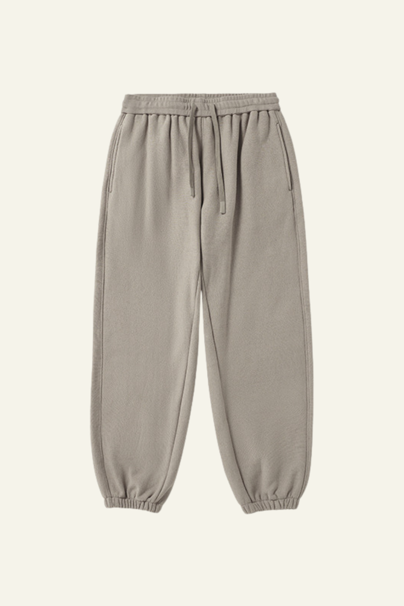 Men's Cotton Streetwear Drawstring Cuffed Sweatpants