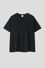 Men's 300g Cotton Raglan Stitch Texture Tee