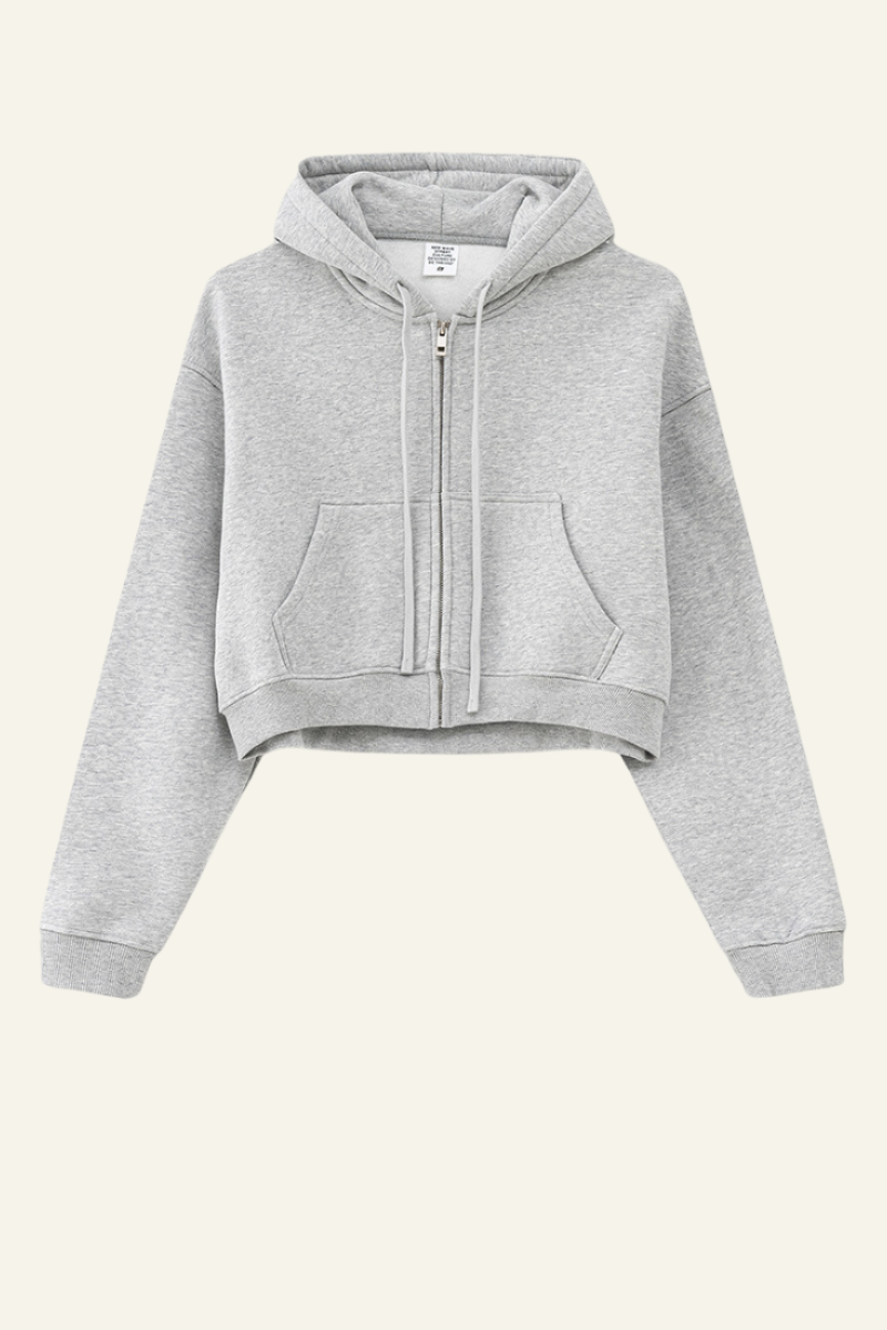 Women's Full Zipper Hooded Jacket