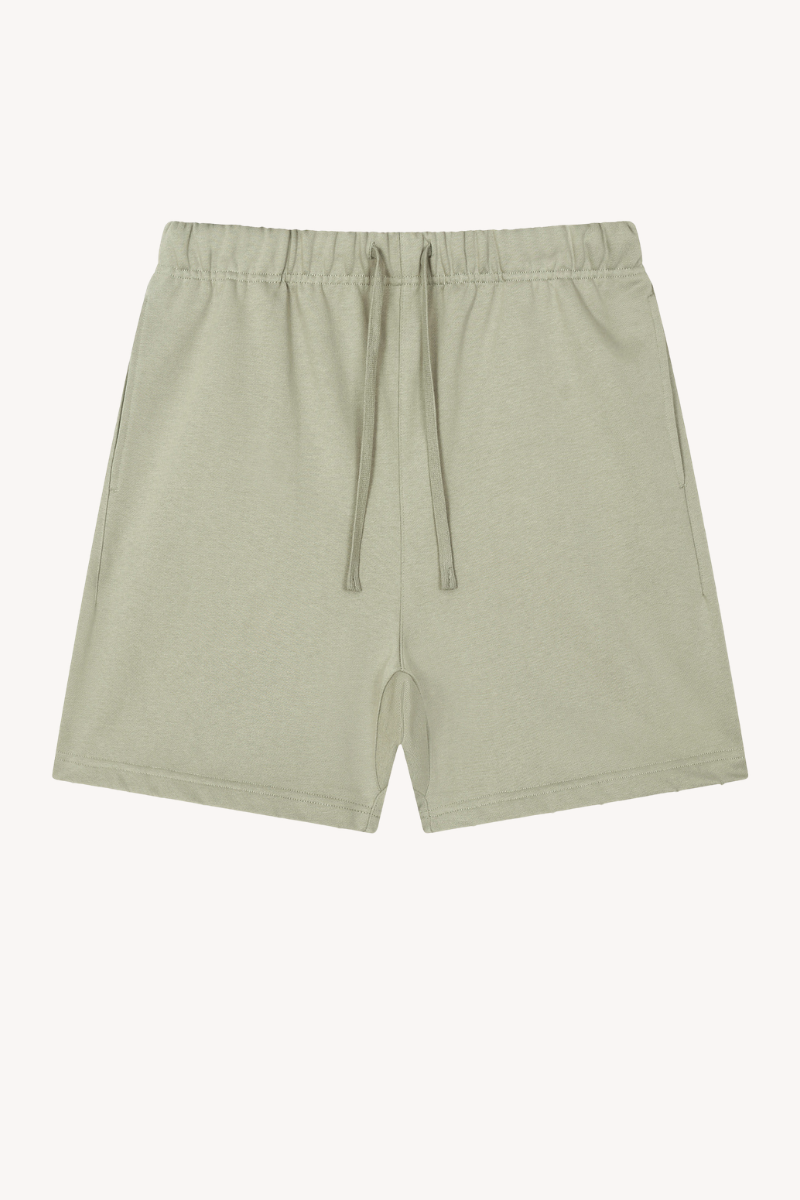 Men's Summer 450g Solid Breathable Elastic Loose 4" Shorts