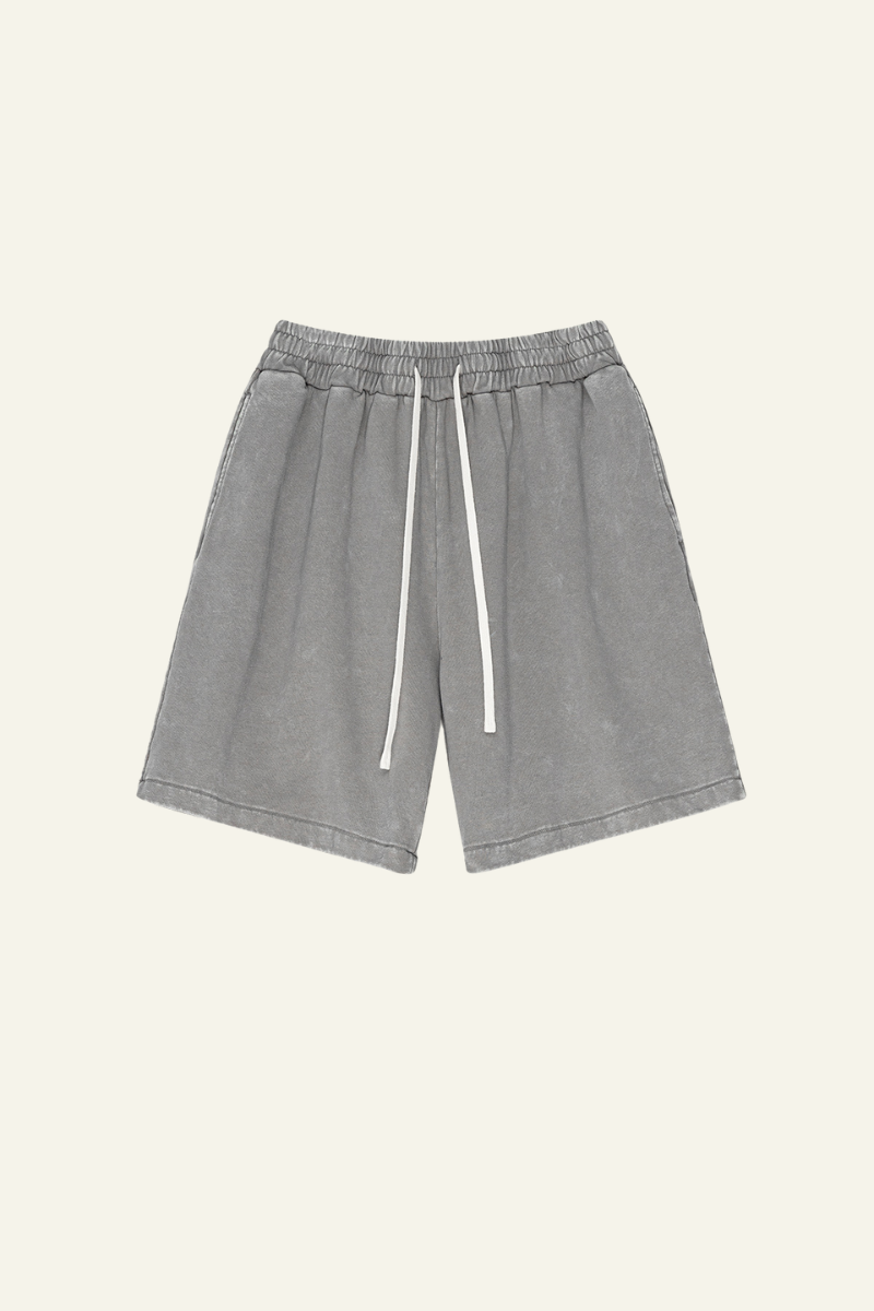 Men's Cottton Washed Athletic Wear Shorts