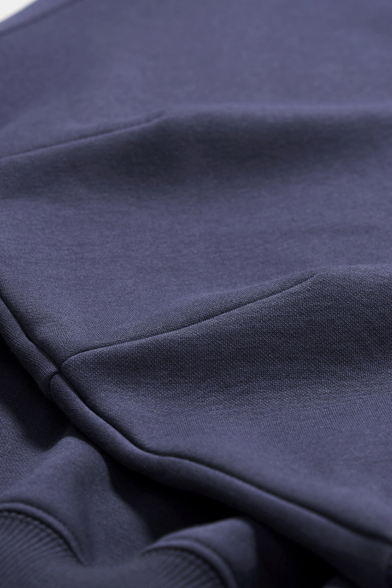 Men's Crewneck Curved Sleeve Pullover