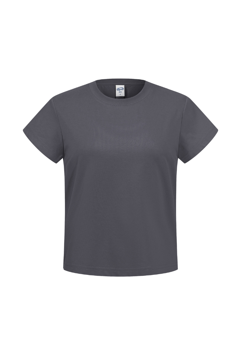 Women's Cotton Athletic Solid Minimalist T-shirt