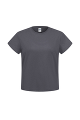 Women's Cotton Athletic Solid Minimalist T-shirt
