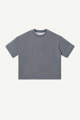 Women's 280g Cropped Oversized Terry Cuff Crewneck Tee