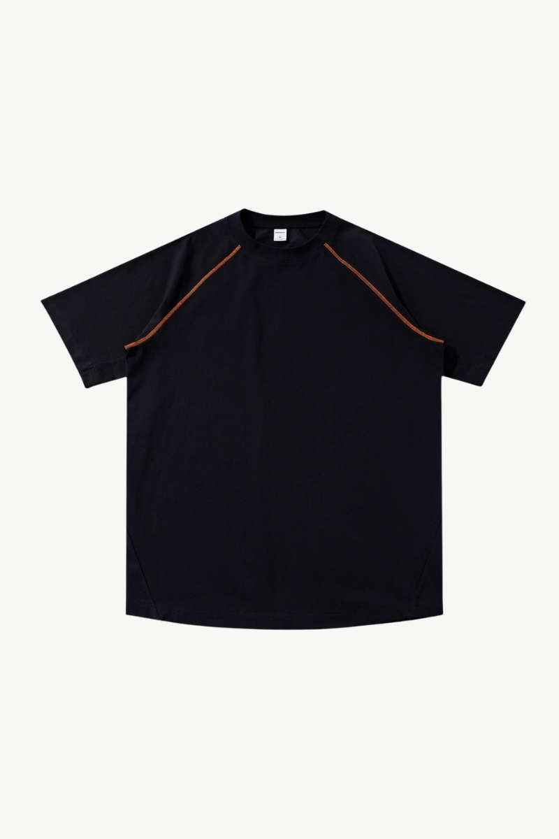 Women's 220g High Stretch Contrast Stitch Raglan Tee