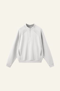 Men's Streetwear Stand Collar Half Zipper Pullover