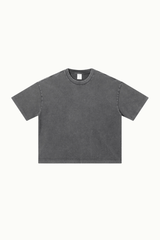 Men's Summer 280g Cotton Washed Oversized Boxy Tee