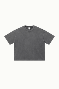 Men's Summer 280g Cotton Washed Oversized Boxy Tee