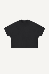 Women's 180g Polyester Cropped Oversized Cooling Tee