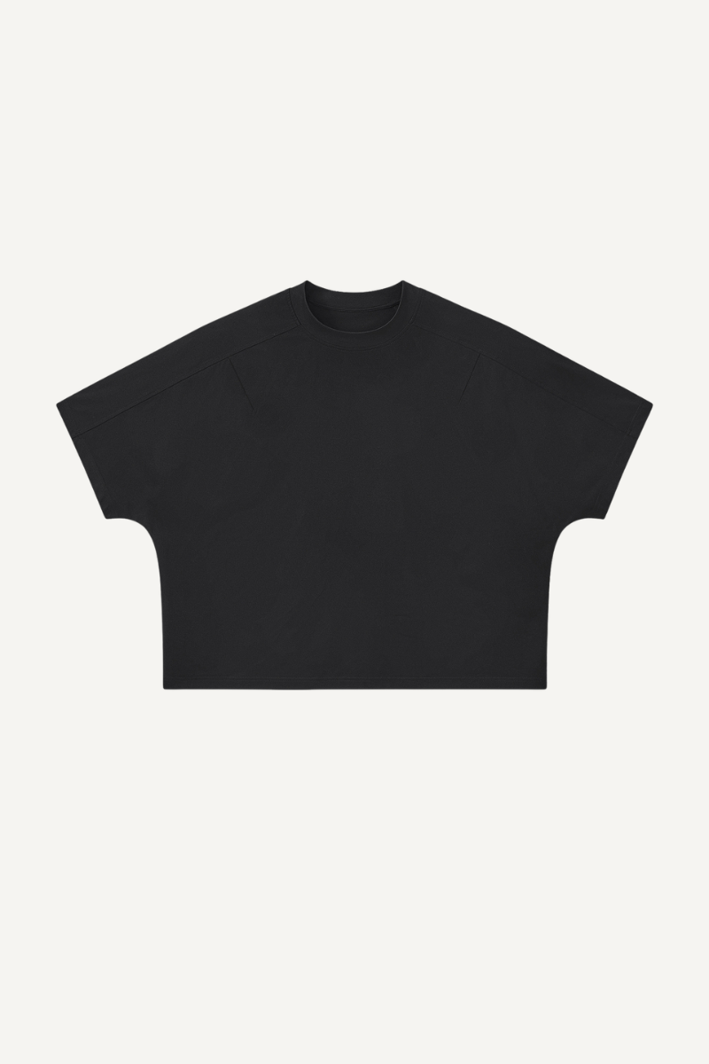 Women's 180g Polyester Cropped Oversized Cooling Tee