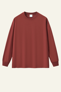 Women's 350 Heavyweight Cotton Long-sleeve T-shirt.