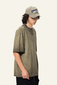 Men's Cotton Washed Vintage T-shirt