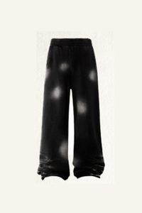Men's Cotton Streetwear Washed  Gradient Sweatpants