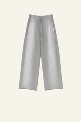 Men's Gradient-Colored Cotton Wide-Leg Pants.