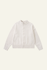 Men's Streetwear Old Money Stand-collar Sweater Jacket