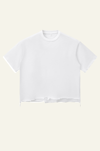 Men's Cotton Frayed Streetwear Washed T-Shirt