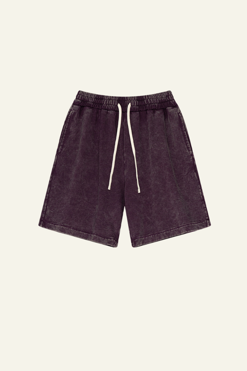 Men's Cottton Washed Athletic Wear Shorts