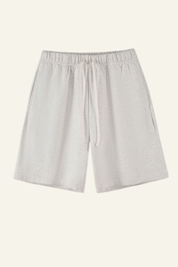 Men's Cotton Heavyweight Drawstring Straight Leg Short