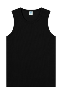 Women's Summer 430g Heavy Ribbed Solid Sleeveless Tank