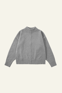 Women's Streetwear Old Money Stand-collar Sweater Jacket