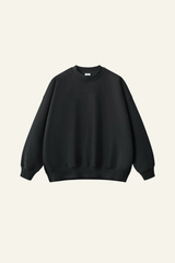 Men's Streetwear Side-Seamed Fleece-lined Pullover