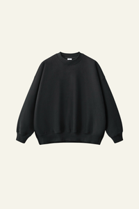 Men's Streetwear Side-Seamed Fleece-lined Pullover