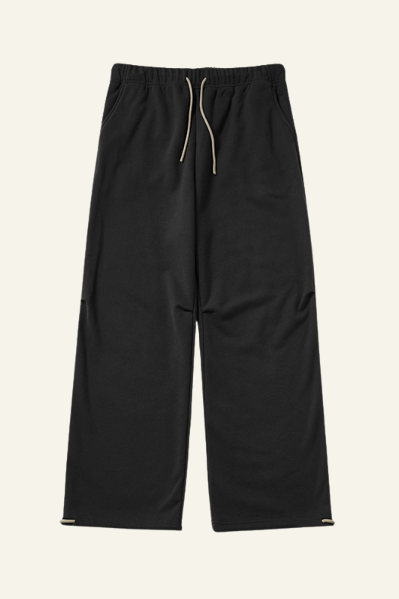Men's Streetwear Drawstring Straight Leg Pants
