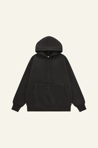Men's Streetwear Fleece-lined Front Pocket Hoodie