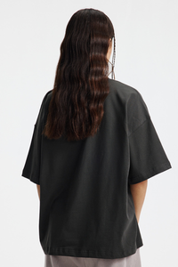 Women's Summer 275g Cotton Boxy Oversized Tee
