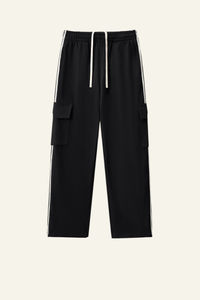 Women's Streetwear Color Blocked Side-Striped Pants