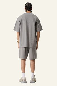 Men's Cotton Streetwear Set:T-Shirt & Short