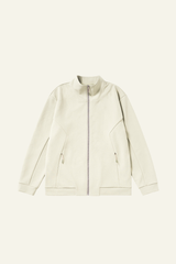Men's Streetwear Stand Collar Full-Zipper Jacket