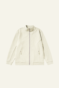Men's Streetwear Stand Collar Full-Zipper Jacket