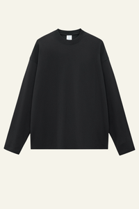 Women's Cotton Relaxed Long-Sleeved T-shirt