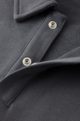Men's Streetwear Polo Collar  Sweatshirt