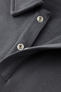 Men's Streetwear Polo Collar  Sweatshirt