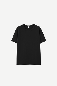 Women's 250g Cotton Double Layer Crewneck Basic Set-in Tee