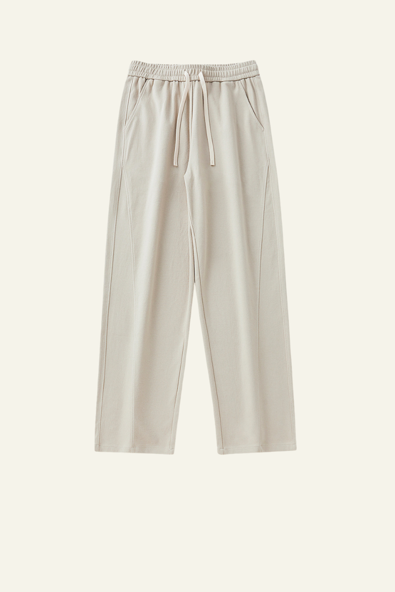 Men's Side-Striped Draped Casual Pants