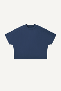 Men's 180g Polyester Cropped Oversized Cooling Tee
