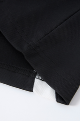 Men's Summer 7A V-Neck Colorblock QuickDry Oversized Tee