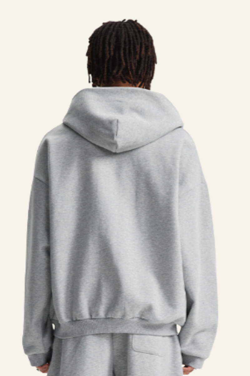 Men's Streetwear Full Zipper Hooded Jacket