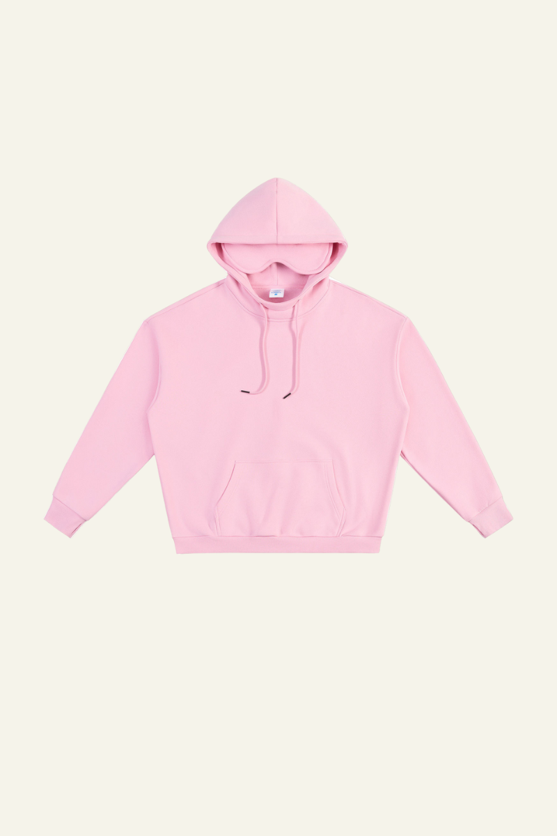 Women's  Eye Mask Version With Fleece-Lined Hoodie.