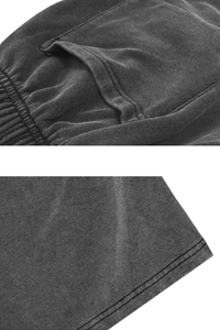 Men's Summer 320g Snow Wash Cotton Loose 5" Shorts