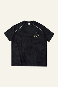 Men's Streetwear Vintage Heart Pattern T-shirt