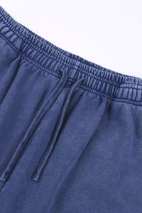 Men's Summer 320g Washed Batik Loose 9 Color Shorts